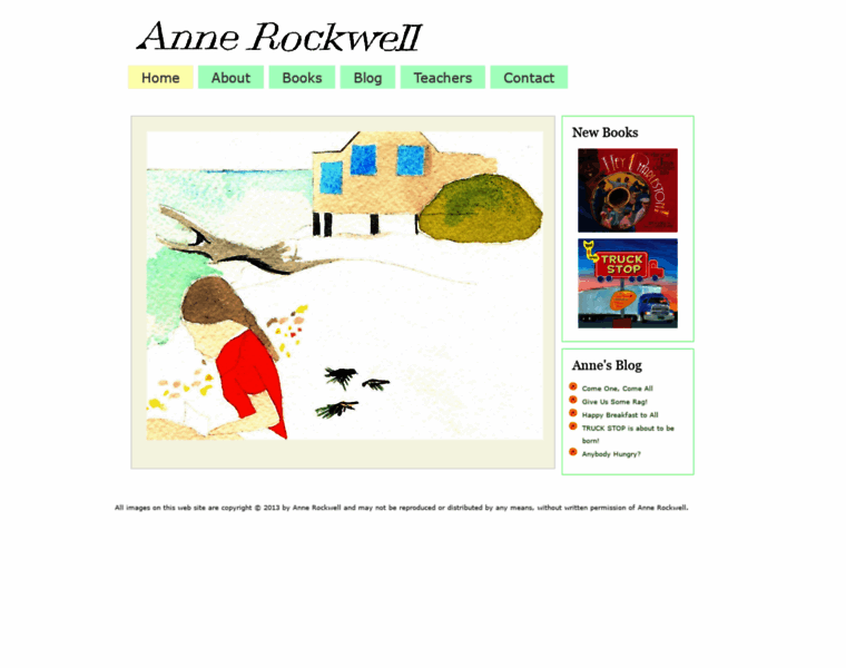 Annerockwell.com thumbnail