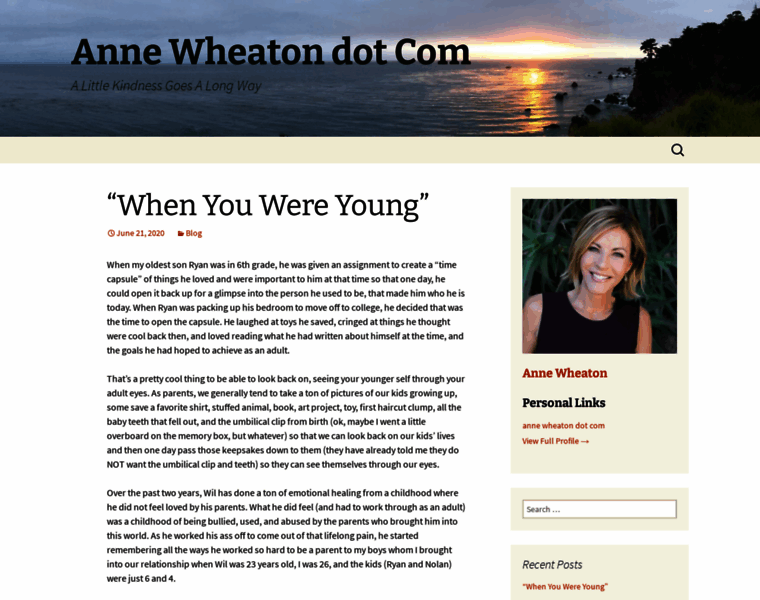 Annewheaton.com thumbnail