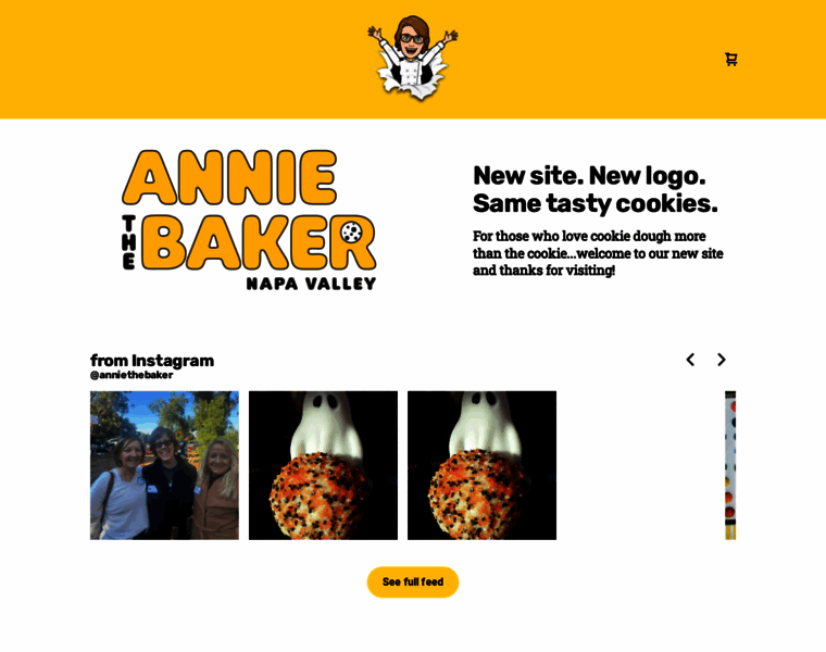 Anniethebaker.com thumbnail