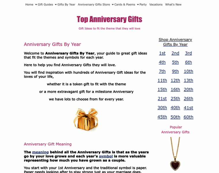 Anniversary-gifts-by-year.com thumbnail