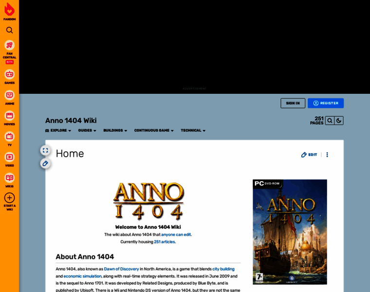 Anno1404.fandom.com thumbnail