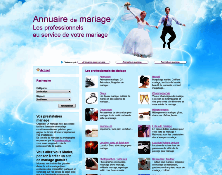 Annuaire-de-mariage.fr thumbnail