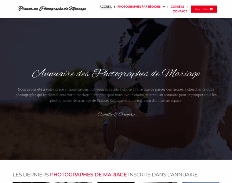 Annuaire-photographe-mariage.com thumbnail