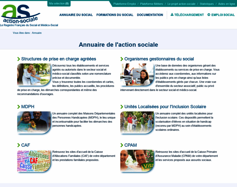 Annuaire.action-sociale.org thumbnail