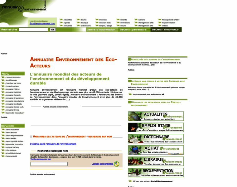 Annuaires-environnement.com thumbnail