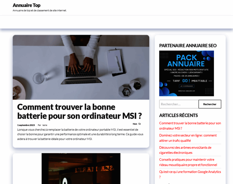 Annuairetop.fr thumbnail