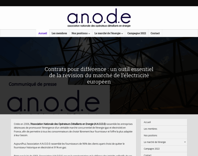 Anode-asso.org thumbnail