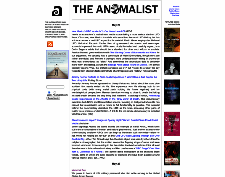 Anomalist.com thumbnail