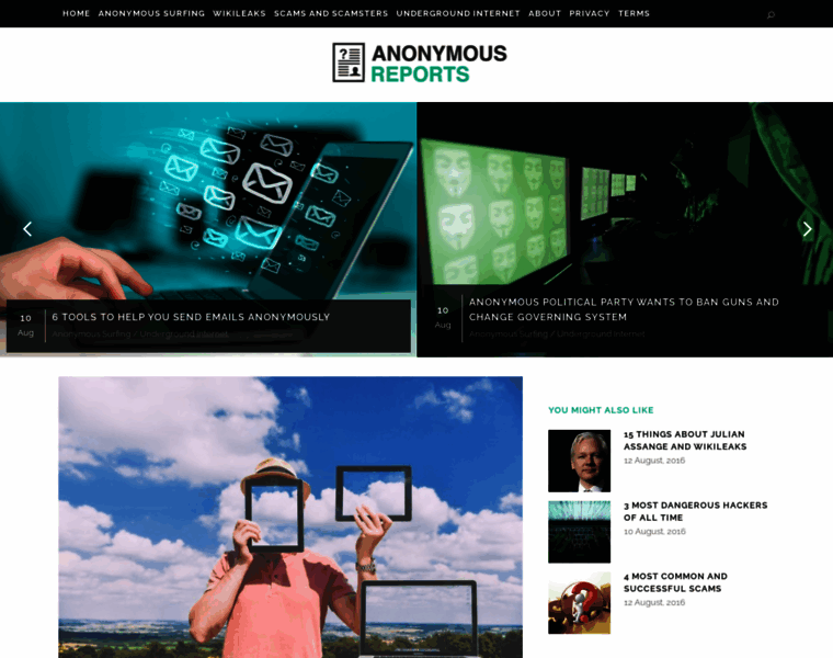 Anonymousreports.com thumbnail