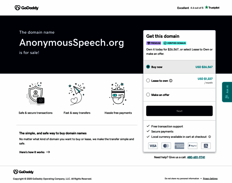 Anonymousspeech.org thumbnail Anonymousspeech.org thumbnail
