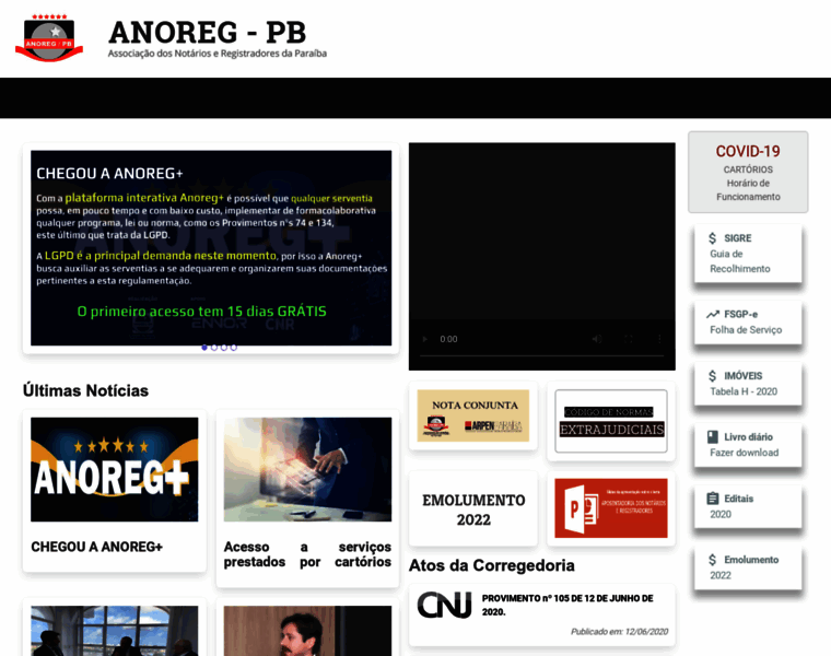 Anoregpb.org.br thumbnail