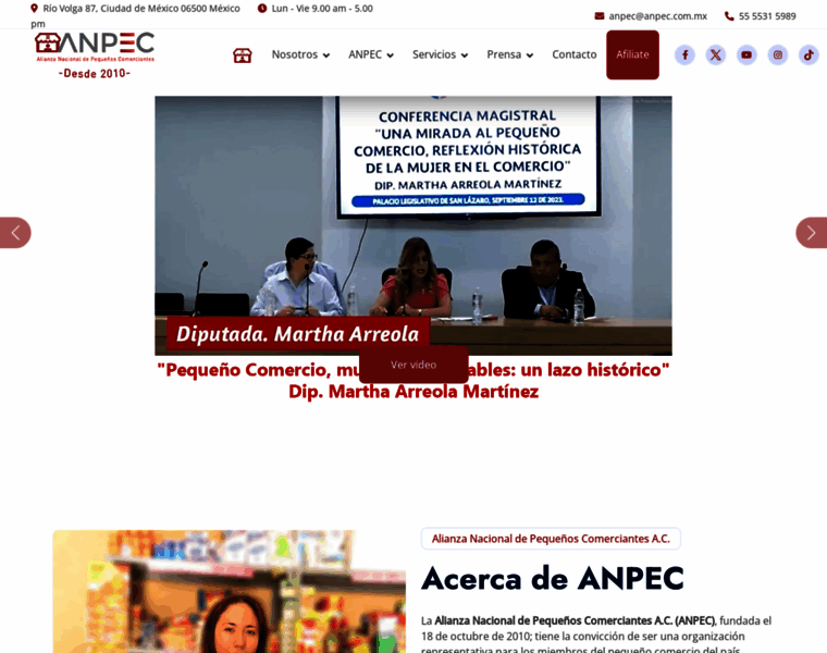 Anpec.com.mx thumbnail