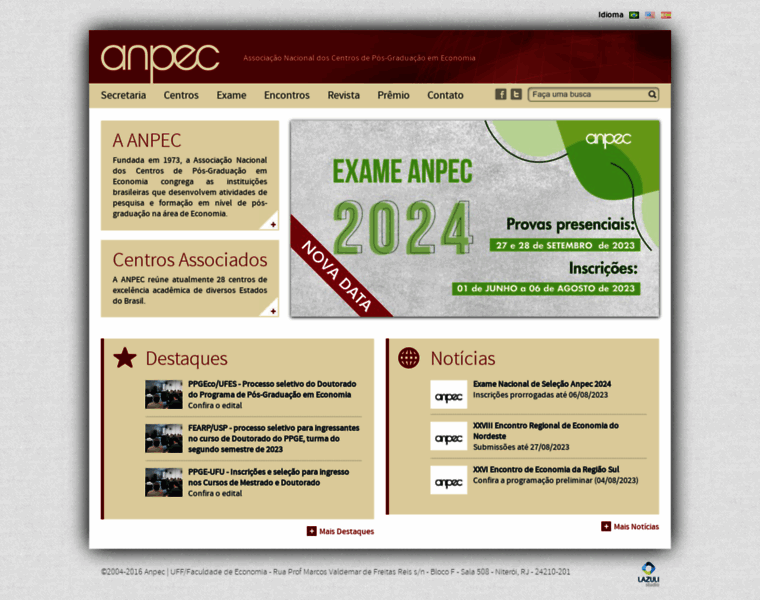 Anpec.org.br thumbnail