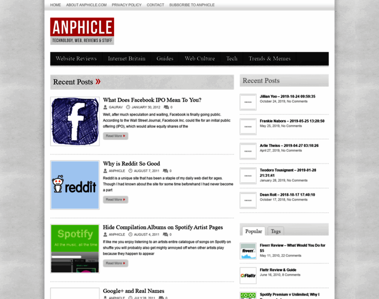 Anphicle.com thumbnail
