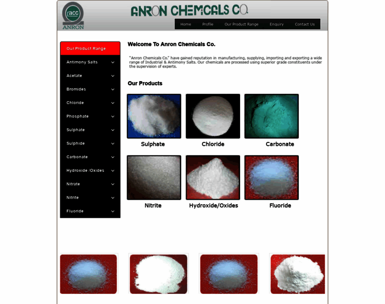 Anronchemical.com thumbnail