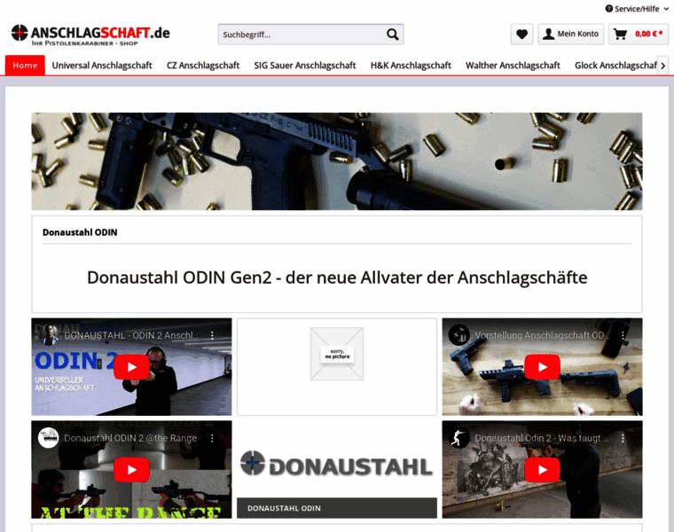 Anschlagschaft.de thumbnail
