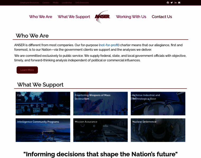 Anser.org thumbnail Anser.org thumbnail