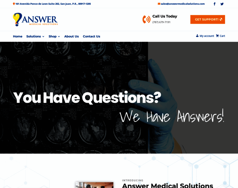 Answermedicalsolutions.com thumbnail