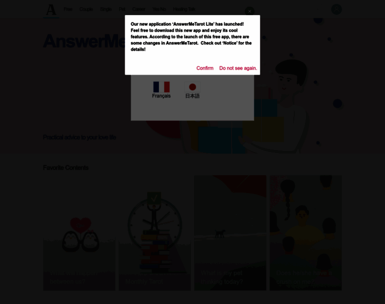 Answermetarot.net thumbnail