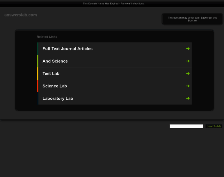 Answerslab.com thumbnail