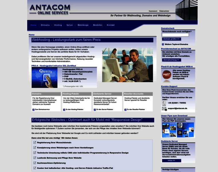 Antacom.de thumbnail