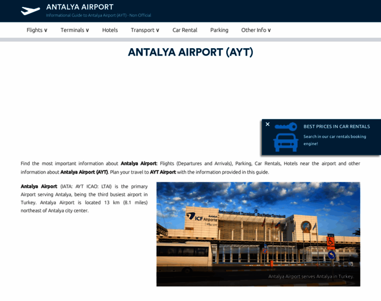 Antalya-airport.com thumbnail
