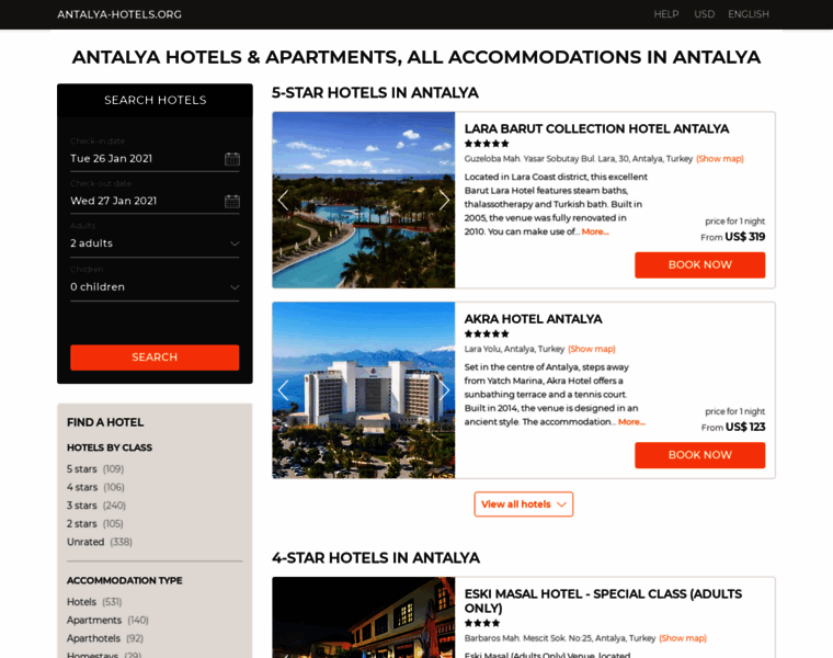 Antalya-hotels.org thumbnail