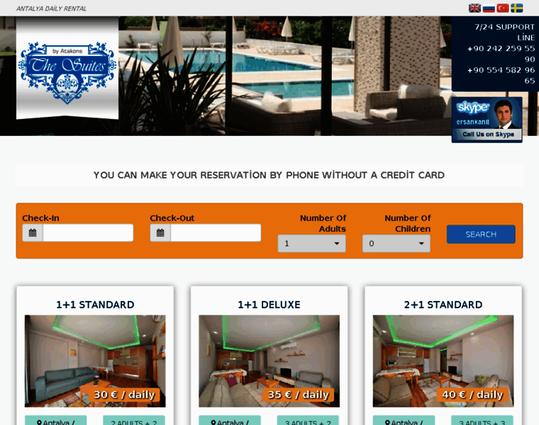 Antalya-suites.net thumbnail