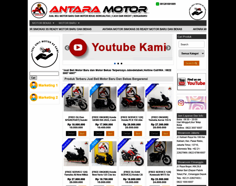 Antaramotor.com thumbnail