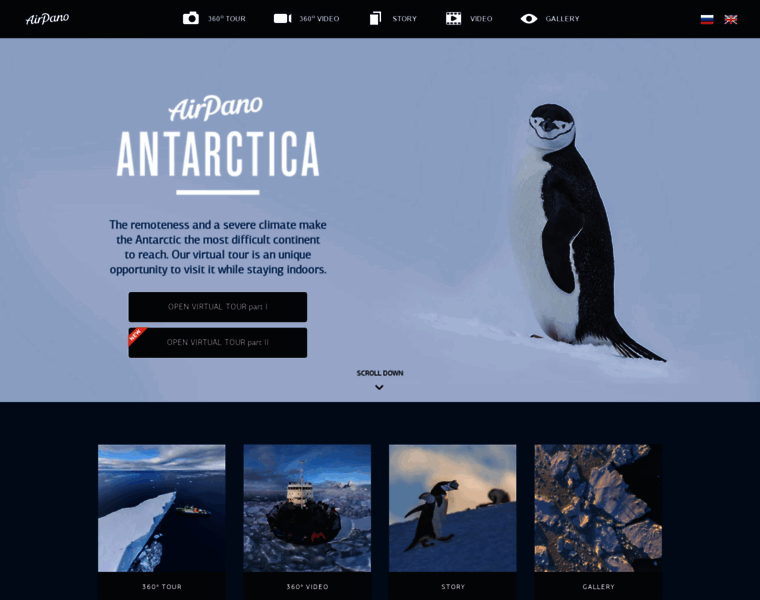 Antarctica360.airpano.com thumbnail
