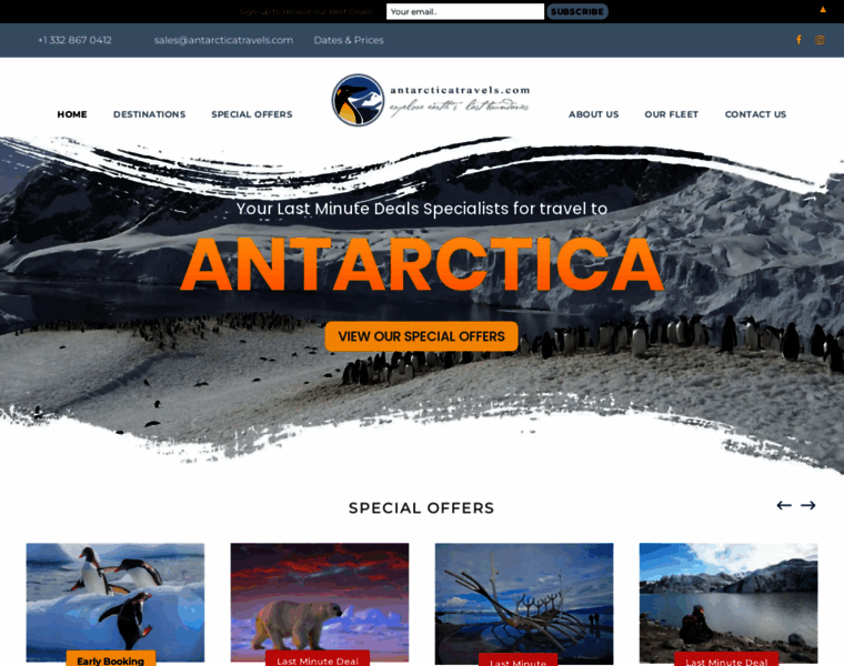 Antarcticatravels.com thumbnail