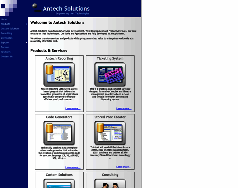 Antech-solutions.com thumbnail