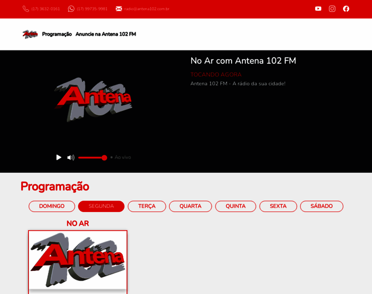 Antena102.com.br thumbnail