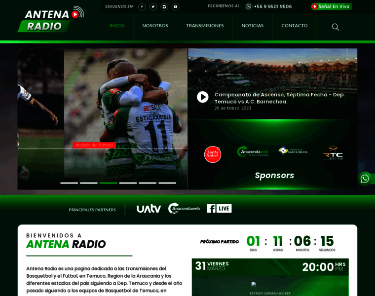 Antenadeportiva.com thumbnail