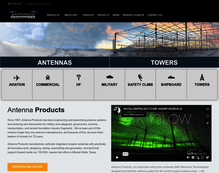 Antennaproducts.com thumbnail