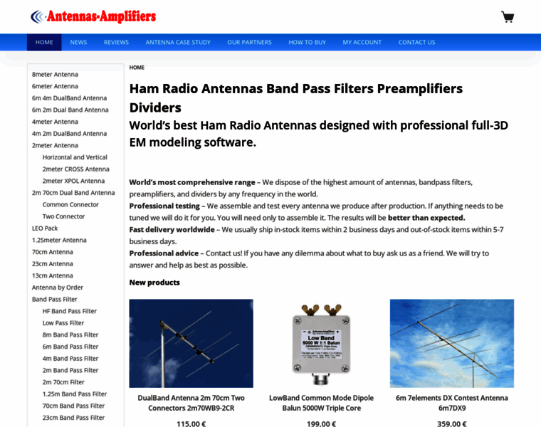 Antennas-amplifiers.com thumbnail