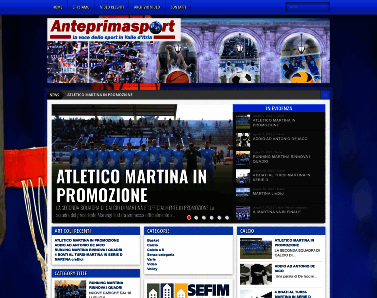 Anteprimasport.it thumbnail