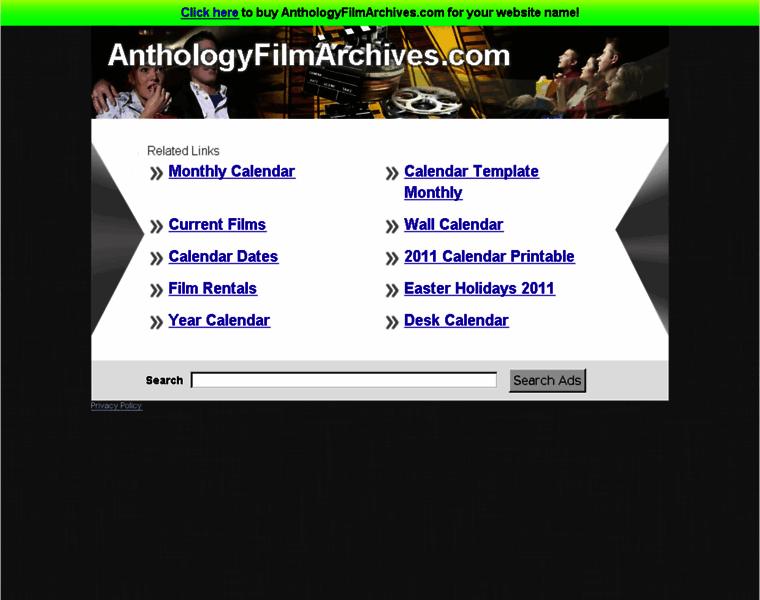 Anthologyfilmarchives.com thumbnail