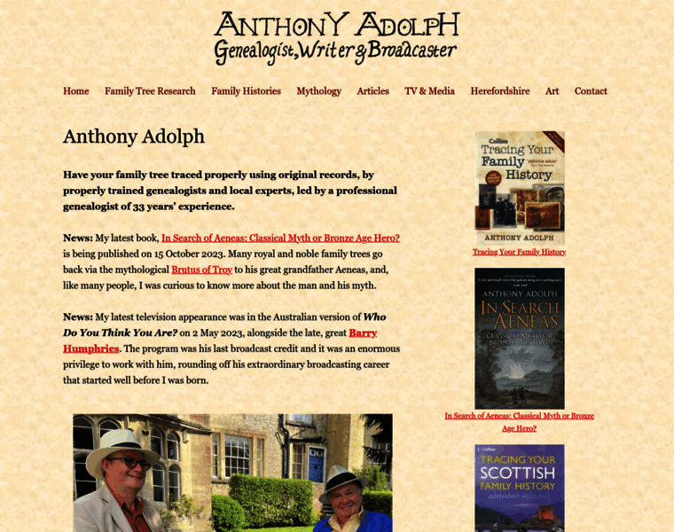 Anthonyadolph.co.uk thumbnail