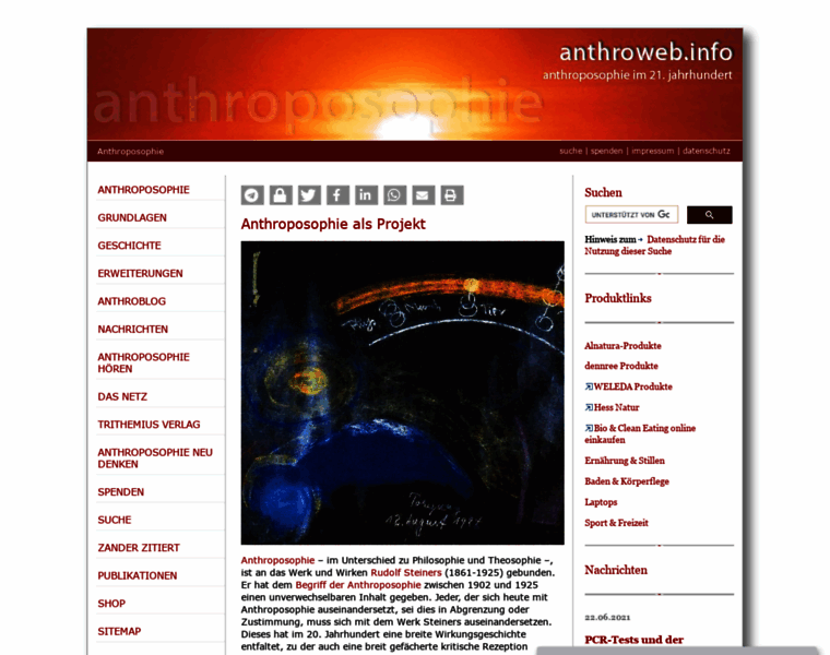 Anthroweb.info thumbnail