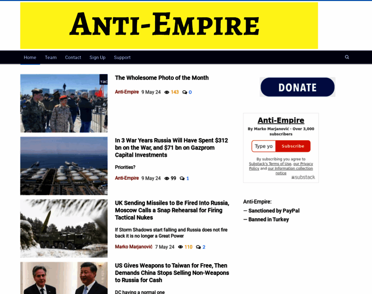 Anti-empire.com thumbnail