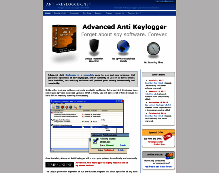 Anti-keylogger.net thumbnail