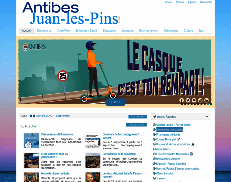 Antibes.fr thumbnail