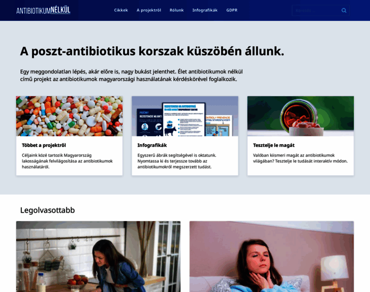 Antibiotikumnelkul.hu thumbnail
