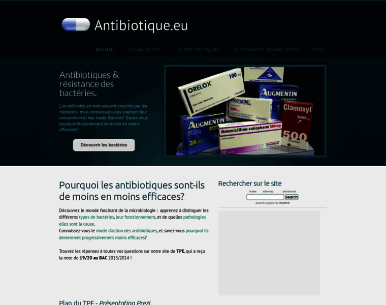 Antibiotique.eu thumbnail