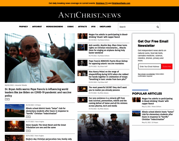 Antichrist.news thumbnail