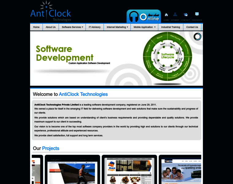 Anticlocktechnologies.com thumbnail