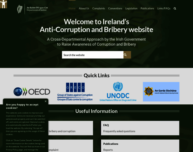 Anticorruption.ie thumbnail