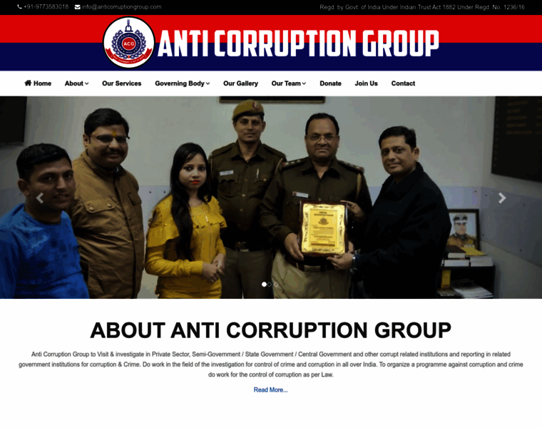 Anticorruptiongroup.in thumbnail