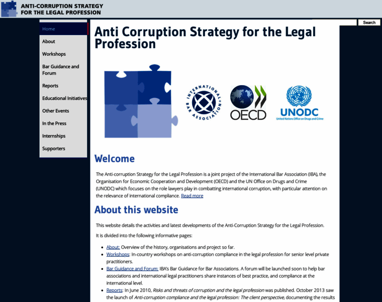 Anticorruptionstrategy.org thumbnail